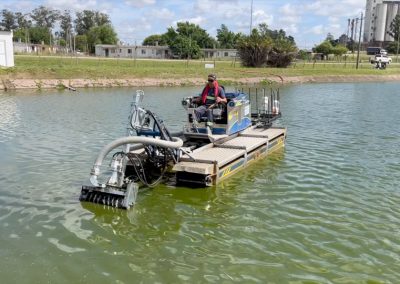 Dragado Laguna Ombúes de Lavalle